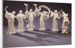 Figures from a table setting. France, 1903-05 by Agathon Léonard