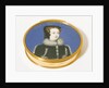 Gold oval snuff box by Unknown