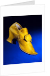 Woman's shoe. Britain, early 18th century by Unknown