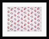 Printed fabric with tiny little sprigs of flowers by Unknown