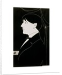 Aubrey Beardsley in profile by Aubrey Vincent Beardsley