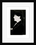 Aubrey Beardsley in profile by Aubrey Vincent Beardsley