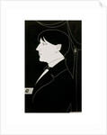 Aubrey Beardsley in profile by Aubrey Vincent Beardsley