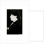 Aubrey Beardsley in profile by Aubrey Vincent Beardsley