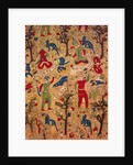 Fabric. Persia, Iran, 17th-18th century by Unknown