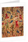 Fabric. Persia, Iran, 17th-18th century by Unknown