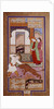 Khurstan and the lion by Riza Abbasi