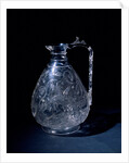 Rock crystal ewer with carved decoration. Probably Cairo, Egypt, 11th century by Unknown