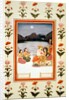 Lovers on a Lakeside Terrace. India, c.1750 by Unknown
