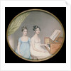 Miss Harriet & Miss Elizabeth Binney by John Smart. England, 1806. by John Smart