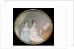 Miss Harriet & Miss Elizabeth Binney by John Smart. England, 1806. by John Smart