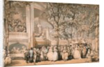 Vauxhall Gardens by Thomas Rowlandson