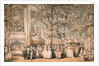Vauxhall Gardens by Thomas Rowlandson