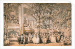 Vauxhall Gardens by Thomas Rowlandson