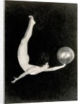 Georgia Graves dancing with ball by Anonymous