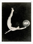 Georgia Graves dancing with ball by Anonymous