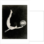 Georgia Graves dancing with ball by Anonymous