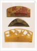 Ornamental hair combs by Unknown