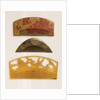 Ornamental hair combs by Unknown