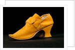 One of a pair of shoes. Norwich, England, c.1720-39 by Unknown
