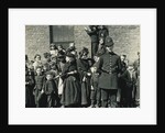 The Crowd Waiting to See a Policeman's Funeral by Unknown