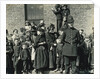 The Crowd Waiting to See a Policeman's Funeral by Unknown