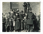 The Crowd Waiting to See a Policeman's Funeral by Unknown