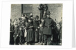 The Crowd Waiting to See a Policeman's Funeral by Unknown