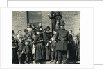 The Crowd Waiting to See a Policeman's Funeral by Unknown