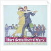Hart Schaffner & Marx clothes for men by Edward Penfield
