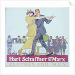 Hart Schaffner & Marx clothes for men by Edward Penfield