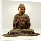 Seated figure of Amida Buddha. Japan, 13th century by Unknown