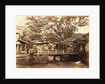 Bridge at the entrance to the town of Onica by Felice Beato