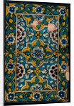 Painted tiles. Jaipur, India, late 19th century by Unknown
