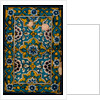 Painted tiles. Jaipur, India, late 19th century by Unknown