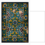Painted tiles. Jaipur, India, late 19th century by Unknown