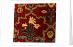 Carpet fragment. Mughal, India, mid-17th century by Unknown