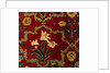 Carpet fragment. Mughal, India, mid-17th century by Unknown