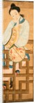 Lady holding fan. China, 19th century by Unknown