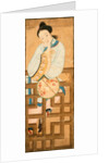 Lady holding fan. China, 19th century by Unknown