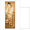 Lady holding fan. China, 19th century by Unknown