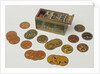 Box with playing cards. Nirmal, Central India, mid-19th century by Unknown
