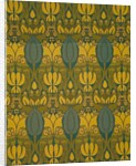 The Owl furnishing fabric by Charles Francis Annesley Voysey