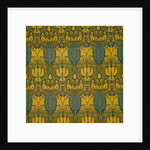 The Owl furnishing fabric by Charles Francis Annesley Voysey