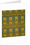 The Owl furnishing fabric by Charles Francis Annesley Voysey