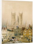 Lincoln Cathedral by Peter De Wint