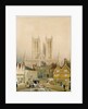 Lincoln Cathedral by Peter De Wint