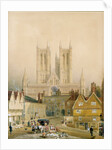 Lincoln Cathedral by Peter De Wint