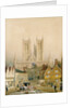 Lincoln Cathedral by Peter De Wint