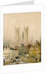 Lincoln Cathedral by Peter De Wint